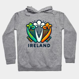 Irish Harp Hoodie